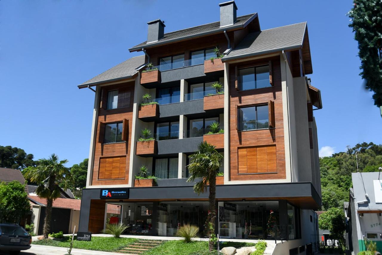 Ferienwohnung Rosa Edificio Victoria Gramado Exterior foto